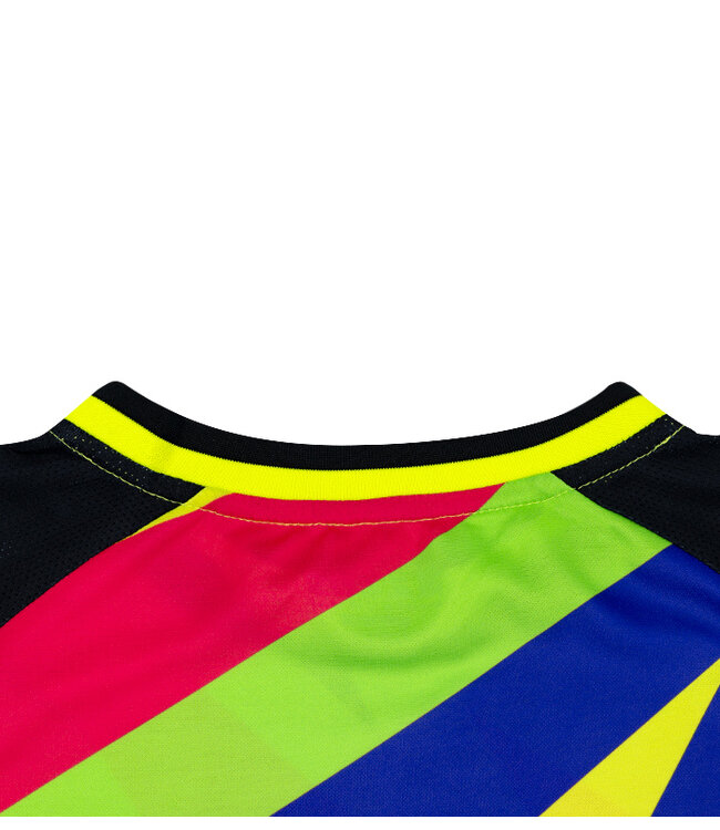 Zeus Keeperset Vintage Kids en Adults│Zwart-fluokleuren