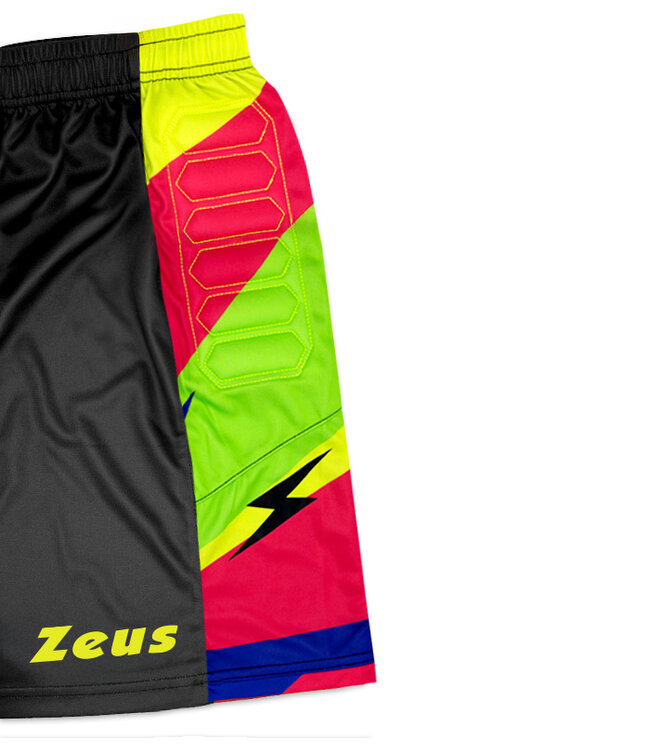 Zeus Keeperset Vintage Kids en Adults│Zwart-fluokleuren