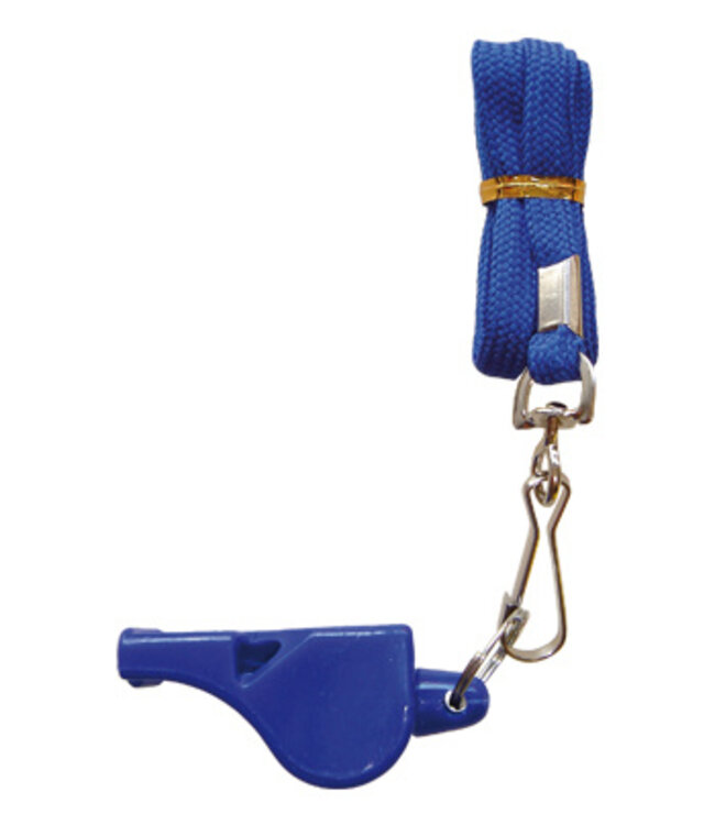 Zeus Scheidsrechters fluitje Zeus met koord in 5 kleuren