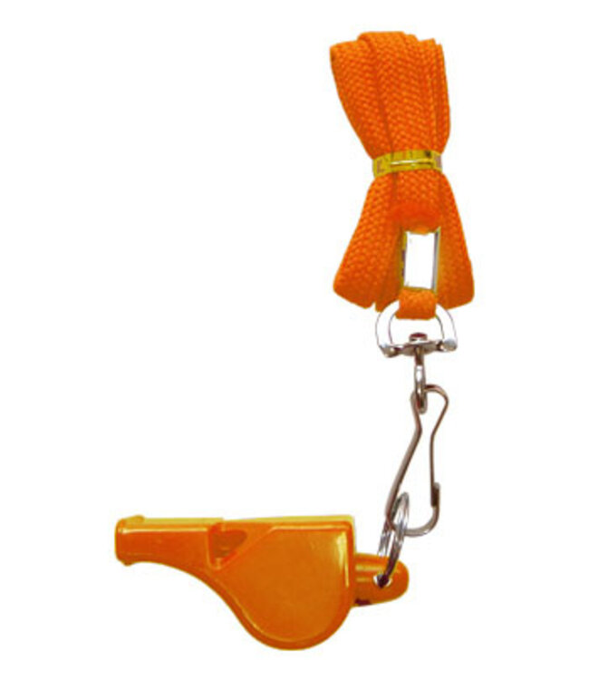 Zeus Scheidsrechters fluitje Zeus met koord in 5 kleuren