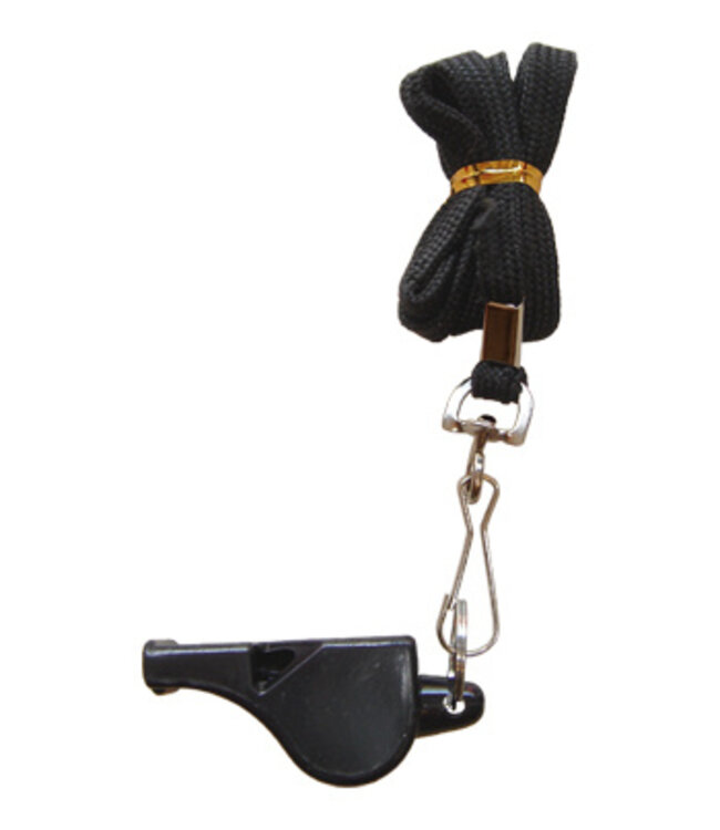 Zeus Scheidsrechters fluitje Zeus met koord in 5 kleuren