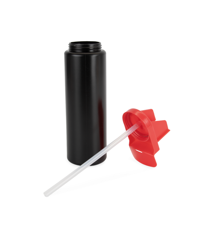 Proact Ideale Drinkfles / Bidon voor Teamsport | Zwart - Rood