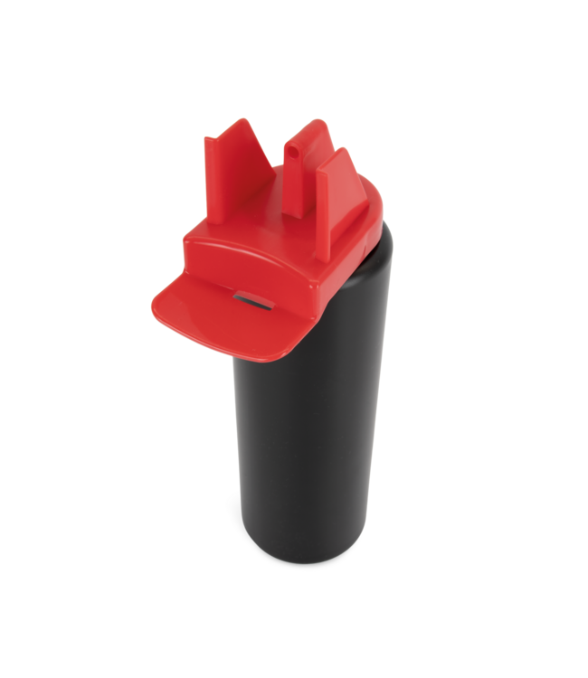 Proact Ideale Drinkfles / Bidon voor Teamsport | Zwart - Rood