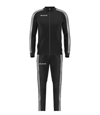 Givova Trainingspak Revolution Summer | Zwart-Zwart