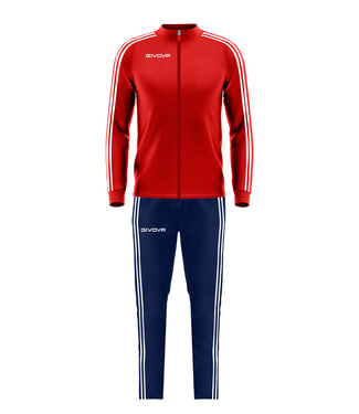 Givova Trainingspak Revolution Summer | Rood-Navy