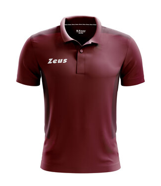 Zeus Polo Start| mini kids- Kids - Uni│Bordeaux - Zwart