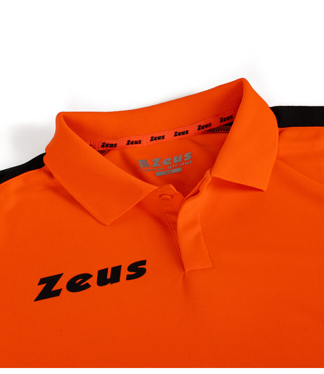 Zeus Polo Start| mini kids- Kids - Uni│Fluo oranje - Zwart