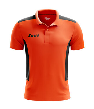 Zeus Polo Start| mini kids- Kids - Uni│Fluo oranje - Zwart