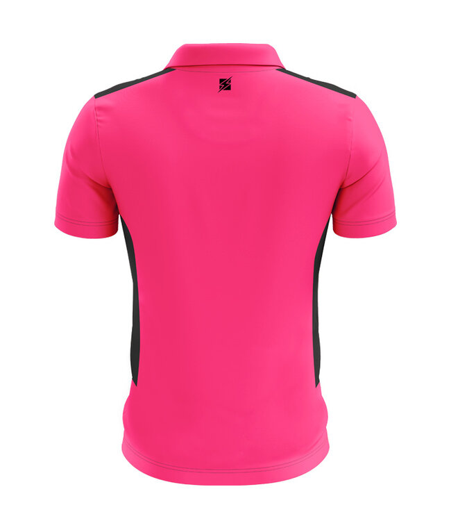 Zeus Polo Start| mini kids- Kids - Uni│Fluo roze - Zwart