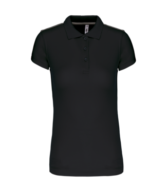 Proact Sportpolo | Dames | Zwart
