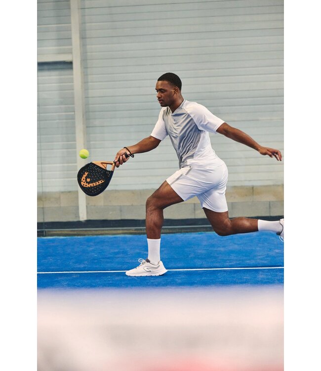 Proact Padel / tennis short | Uni | Wit-Fijn Grijs