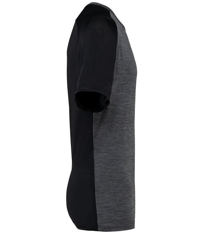 Proact Padelshirt duo tone │Black - Marle dark Grey