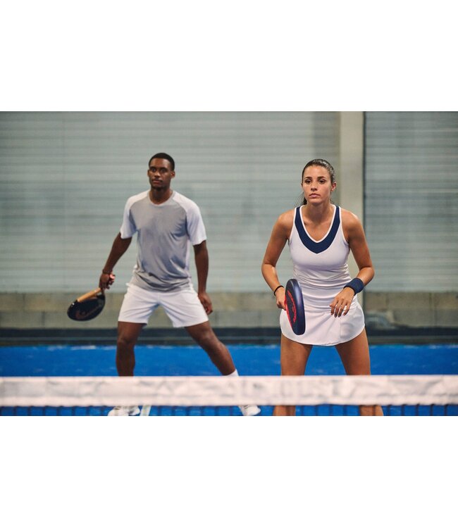 Proact Padelshirt duo tone │Sporty Navy - Marl Sporty Navy