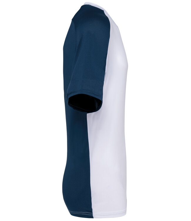 Proact Padelshirt duo tone │Sporty Navy -  White