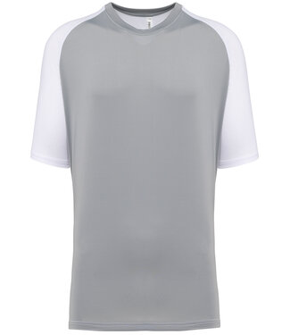Proact Padelshirt duo tone │White -  Fine Grey