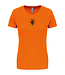 Payper Oranje fanshirt DAMES - Fluo Oranje  / Bedrukking mogelijk