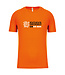 Fanshirt Oranje met tekst "WK eraan" | Sportshirt Uni versie in kleur Fluo-Oranje