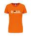 Oranje dames shirt met tekst " WK er ons gebeuren"