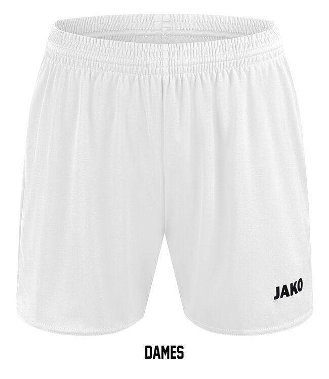 JAKO Short Manchester 2.0 Kids-Uni-Dames Wit