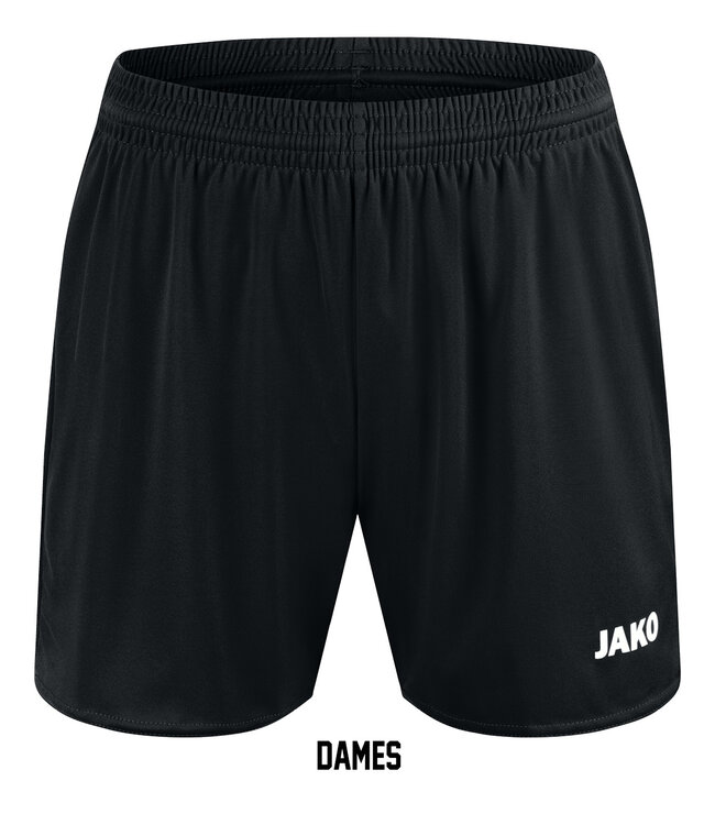 JAKO Short Manchester 2.0 Kids-Uni-Dames Zwart