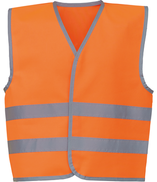 Veiligheidsvestje voor scholen KIDS | Fluo Oranje