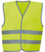 Veiligheidsvestje voor scholen KIDS | Fluogeel