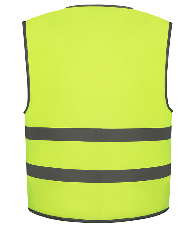 Veiligheidsvestje voor scholen KIDS | Fluogeel