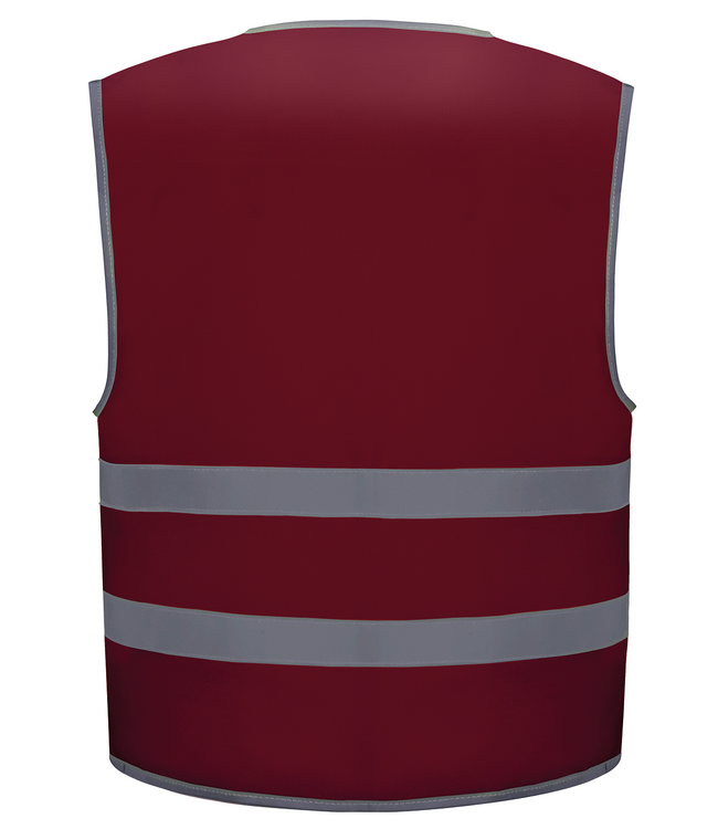 Veiligheidsvestje voor scholen KIDS | Maroon
