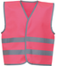 Veiligheidsvestje voor scholen KIDS | Roze