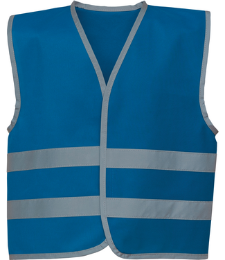 Veiligheidsvestje voor scholen KIDS | Royalblue