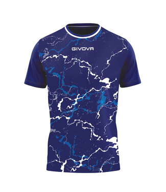 Givova Shirt Grafity│Navyblue - Wit