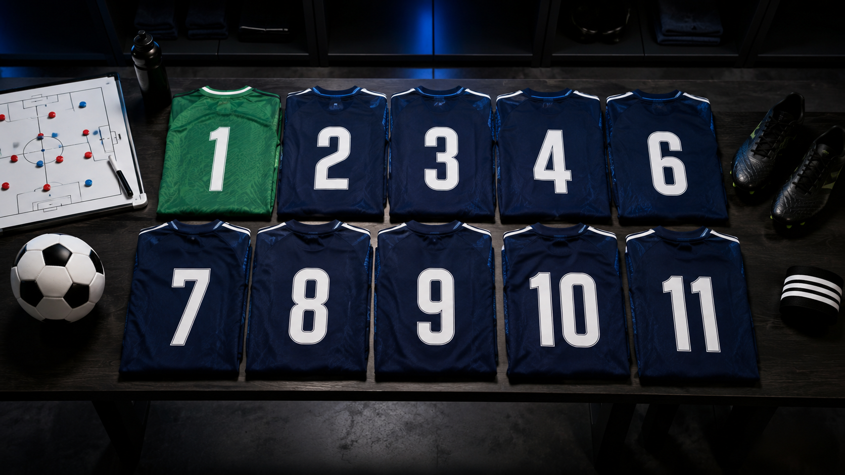 Rugnummers voetbal kiezen: welk nummer past bij welke speler?