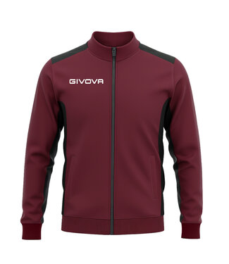 Givova Givova Trainingsjasje Revolution | Bordeaux | 4XS t/m 4XL