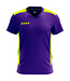 Zeus Shirt Start | v.a. maat 128 | Violet-Fluogeel