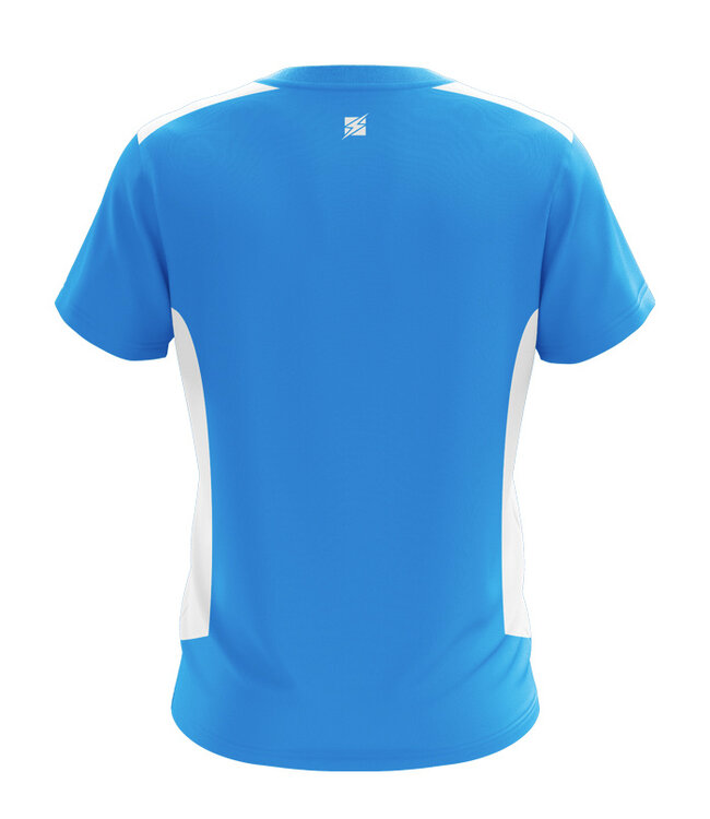 Zeus Shirt Start | v.a. maat 128 | Light Royal - Wit