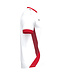 JAKO Shirt River | Wit-Rood-Donkerrood