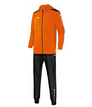 JAKO Trainingspak met zipped hoodie kleur oranje maat 128