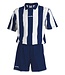 Set Stripes wit royalblue maat M