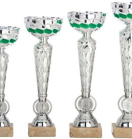 AR 1010 BEKER GROEN-ZILVER 4 MATEN 22-27 CM