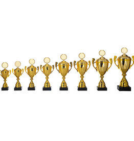 AK 5614 MOOIE LANGE SERIE 8 MATEN GOUD  29-45.5 cm