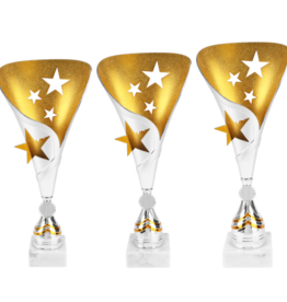 AK 5880 beker in goud-zilver 35-38 cm