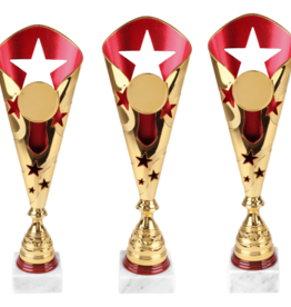 AK 6000 beker in rood-goud 38-41 cm