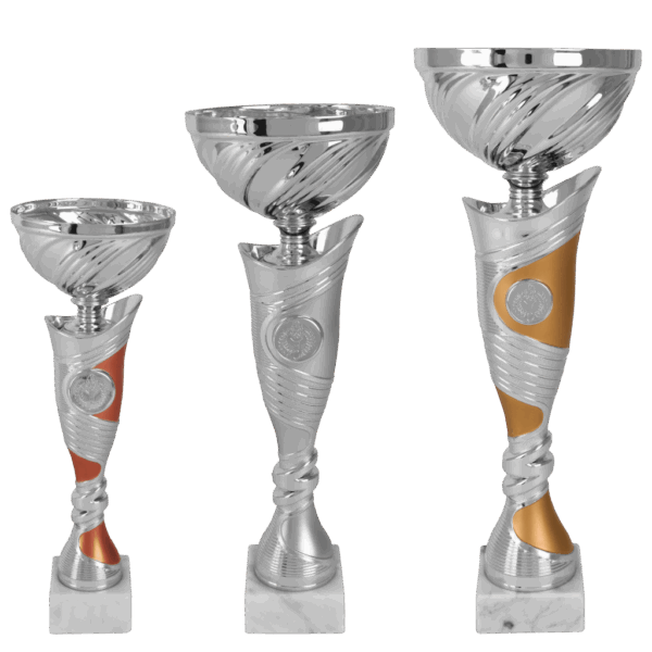 AK 5379 Bokaal   3 maten Go-Zil-Bro 28-38.5 Cm