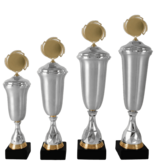 AK 5511 Mat zilveren beker in 5 maten 33-42.5 CM   - Copy