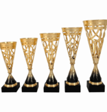 AK 6006 Opengewerkte serie  goudkleur 5 maten 27.5-39 CM