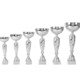 AK 6012 ZILVERKLEURIGE SERIE 6 MATEN 27.5-41.5 CM