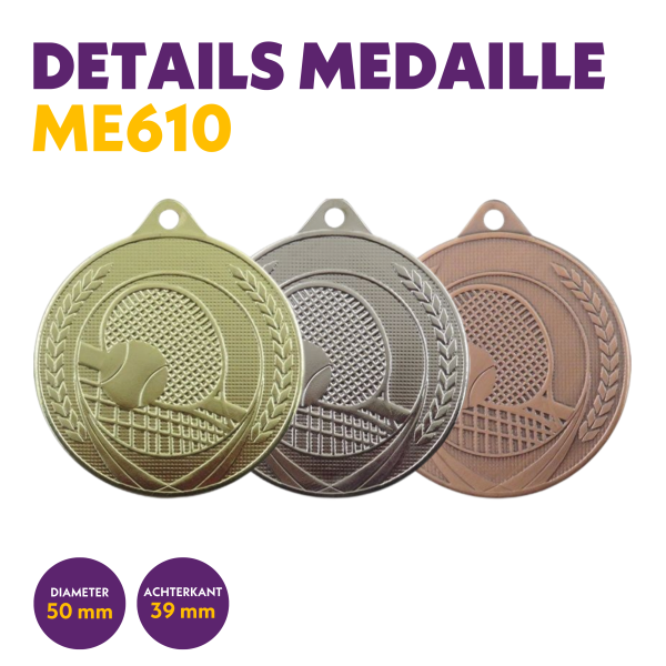 ME 610 Tennismedaille