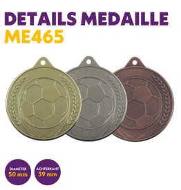 ME 465 Voetbalmedaille