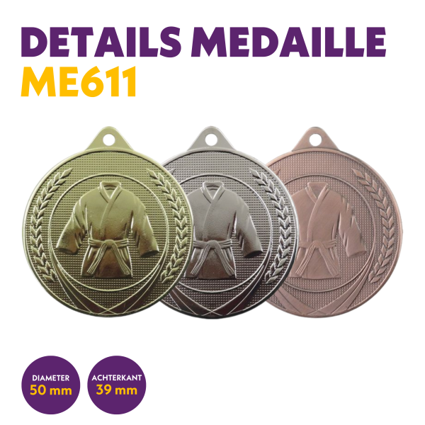 ME 611 Judomedaille