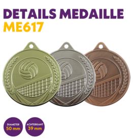 ME 617 Volleybalmedaille